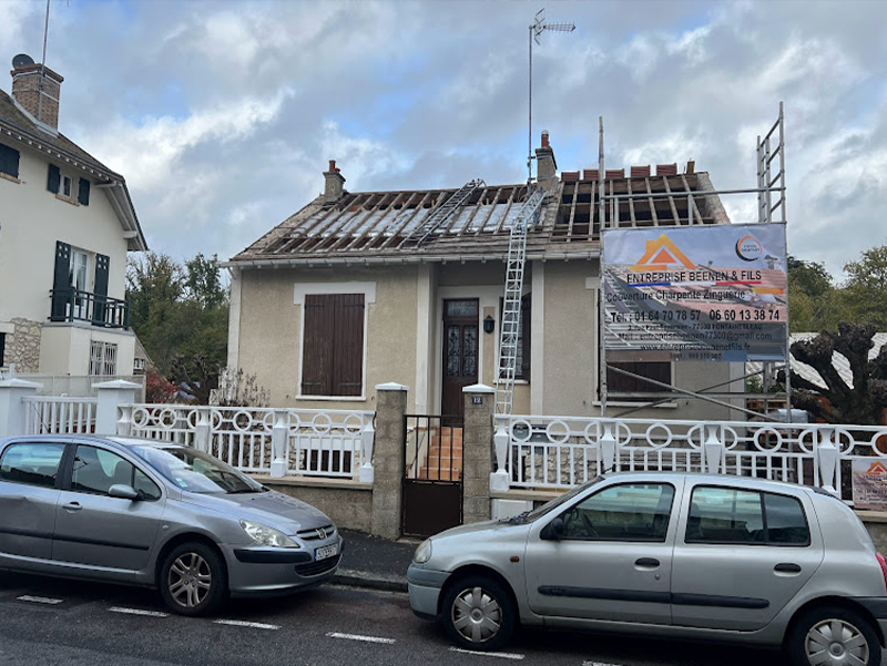 Entreprise Beenen et fils à Fontainebleau (77300), artisan couvreur en Seine et Marne 77